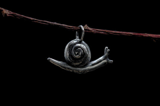 Curious Snail Pendant #3
