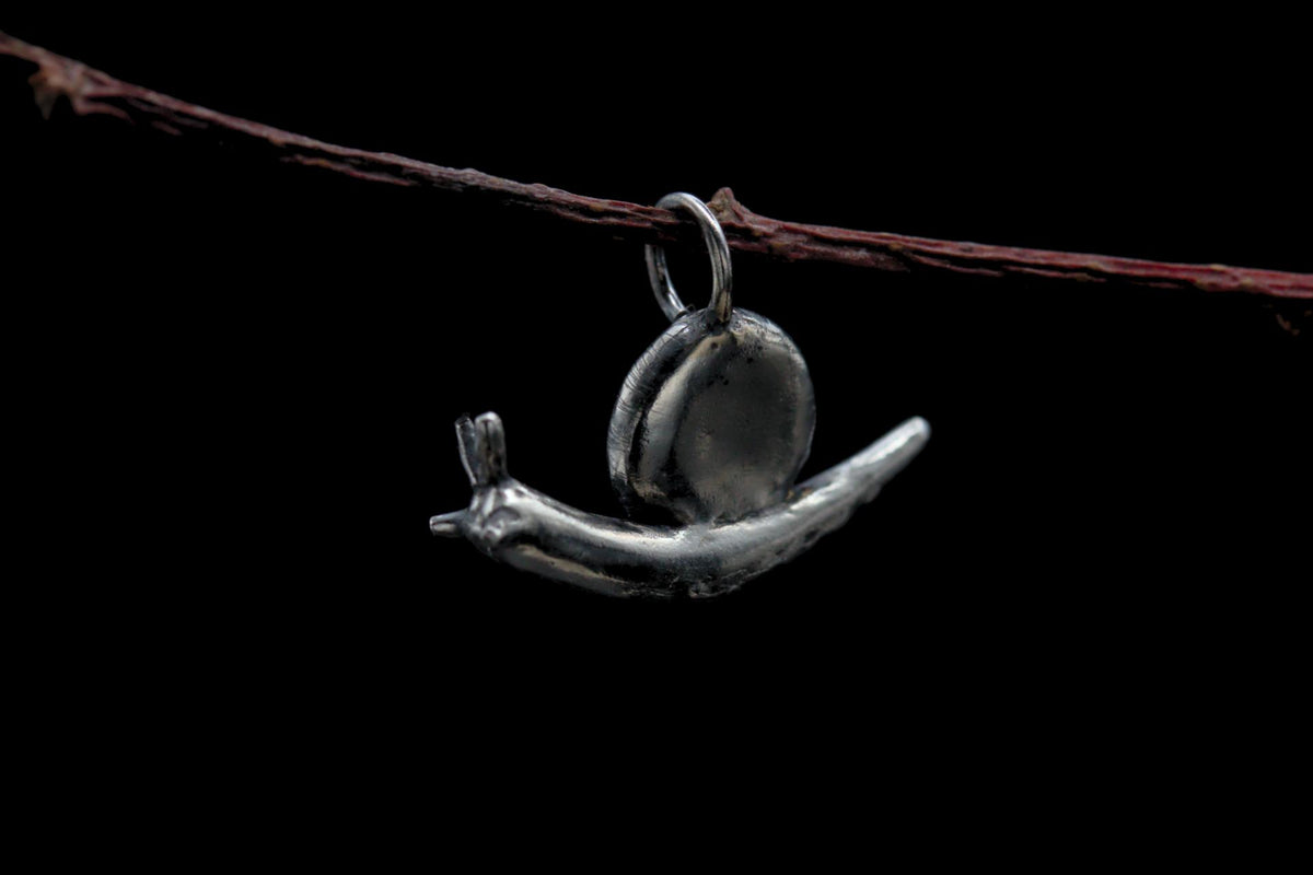 Curious Snail Pendant #3