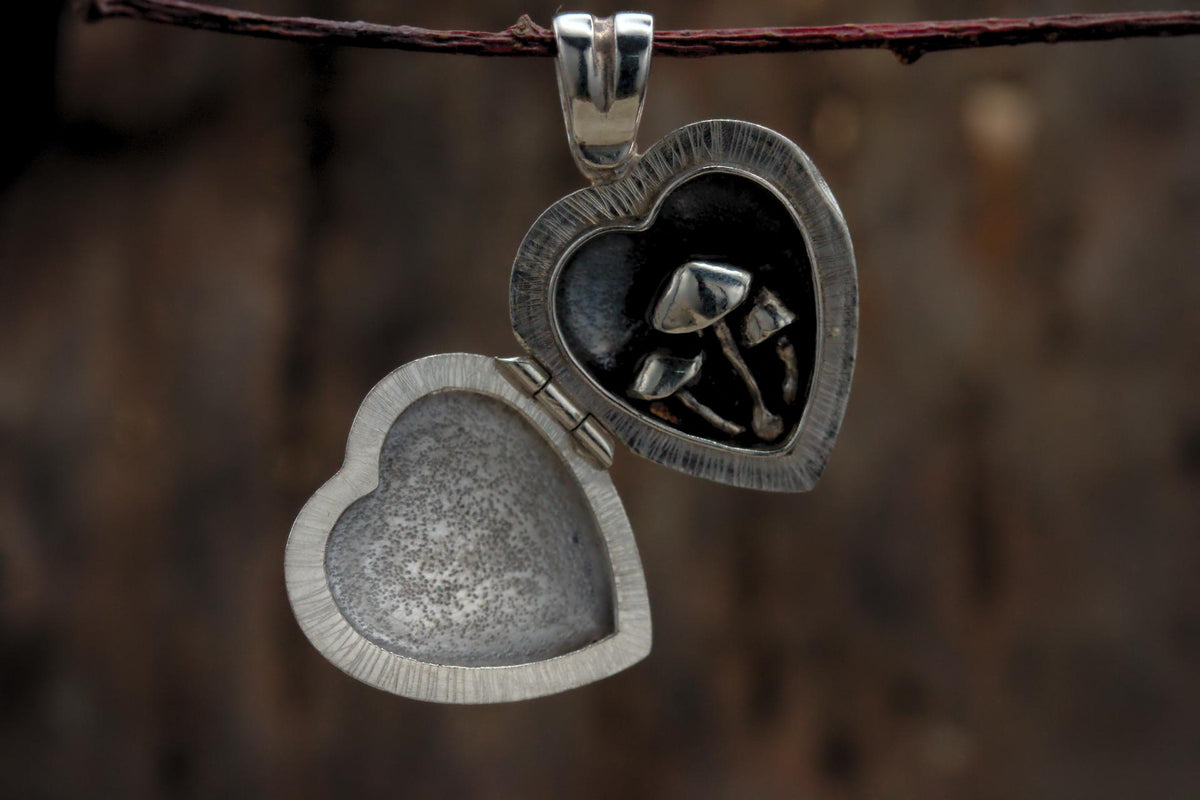 Heart of Fungi Locket