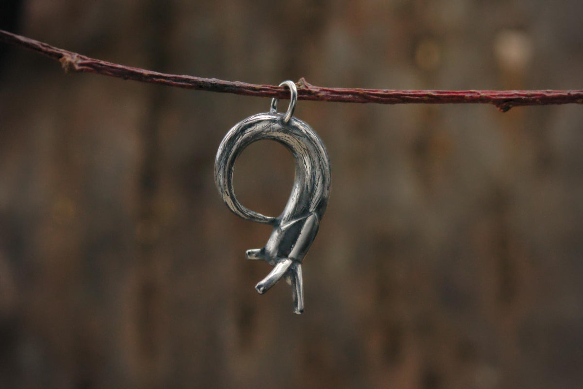Curious Slug Pendant #11