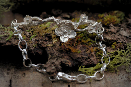 Floral Branch Bracelet