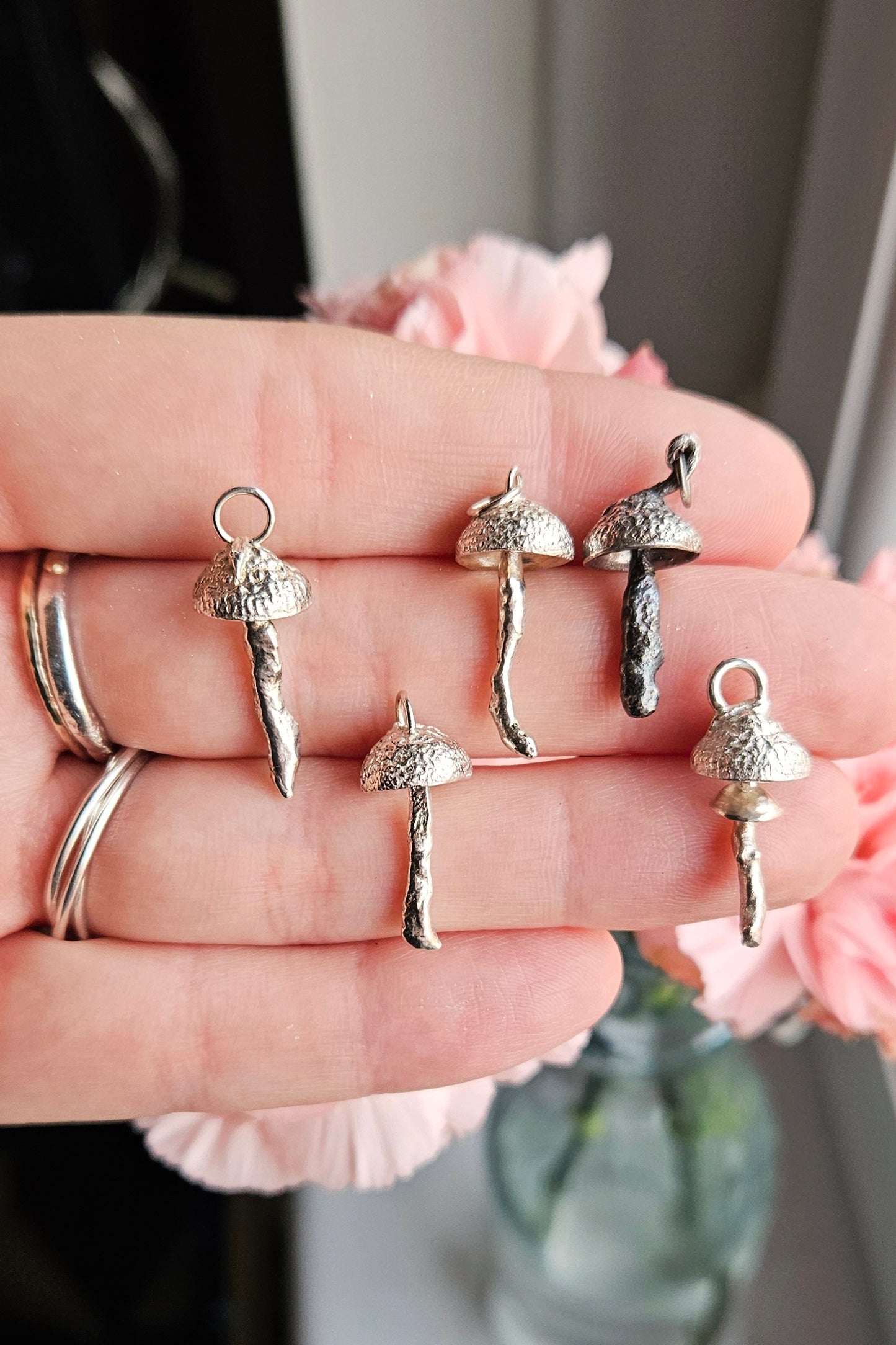 Acorn Fungi Pendants