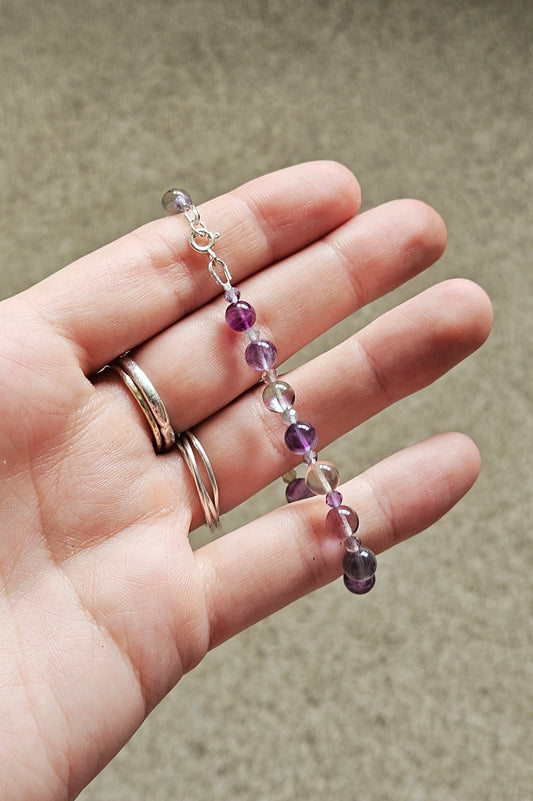 Gemstone Bracelet - Fluorite #2