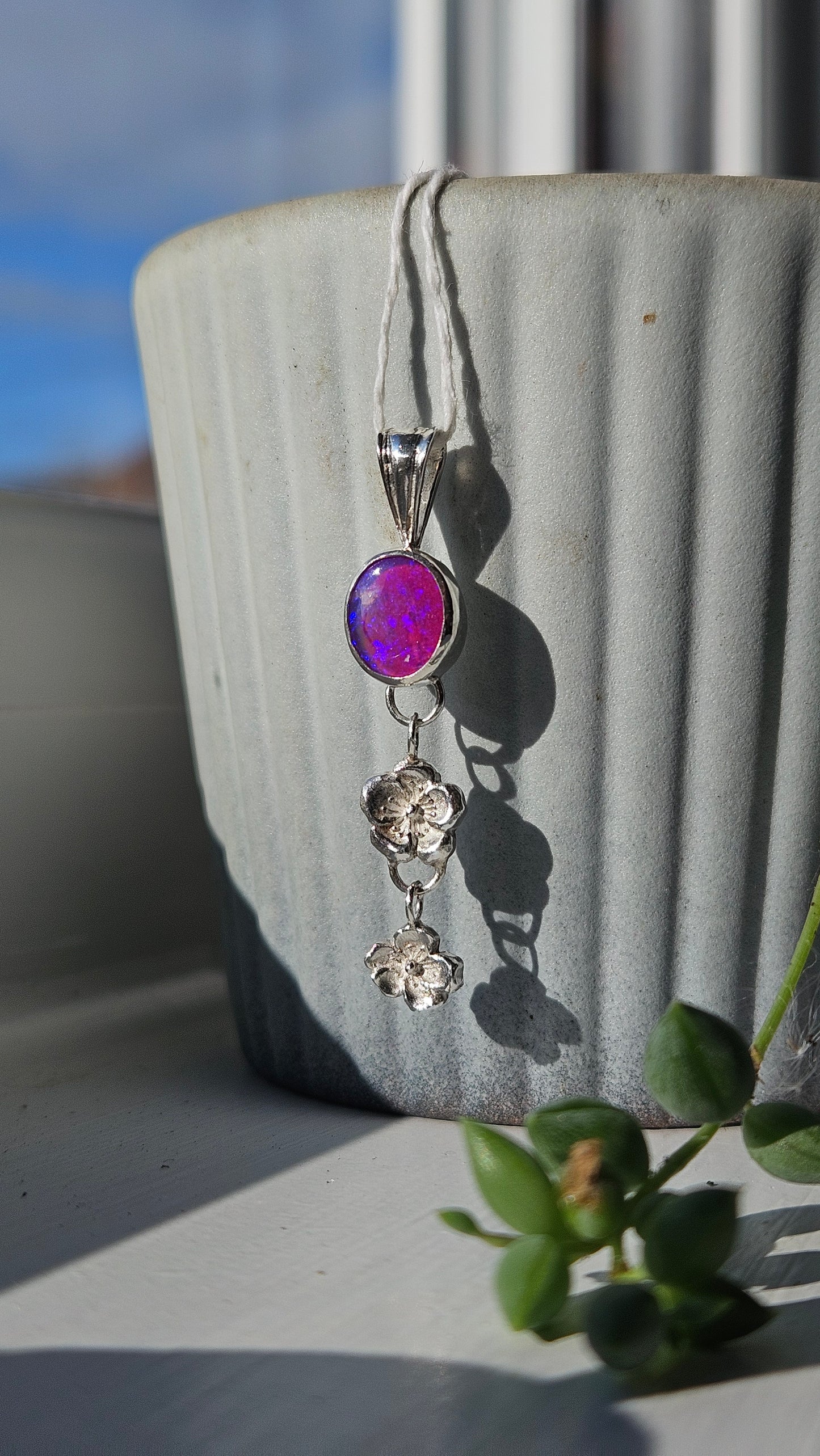 Pink Opal Pendant